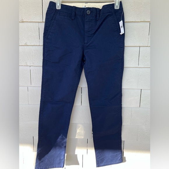 Gap kids navy blue pants size 12 nwt - Picture 1 of 7